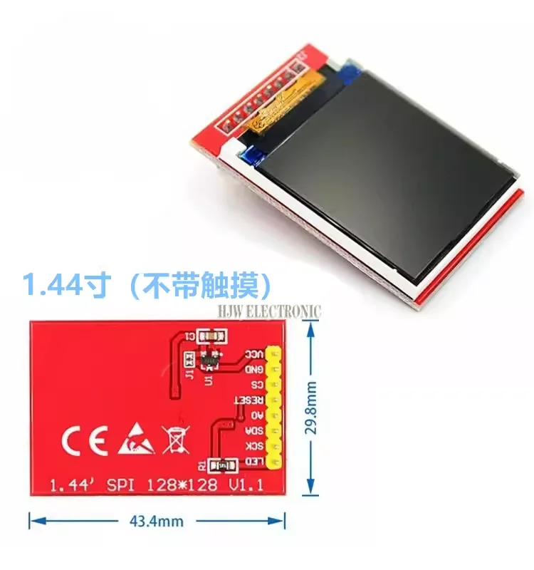 Módulo de pantalla táctil colorida, unidad SPI TFT LCD, 1,44, 1,8, 2,0, 2,2, 2,4, 2,8, 3,2, 3,5, 4,0, 480x320, ILI9341, ILI9488, 240x320