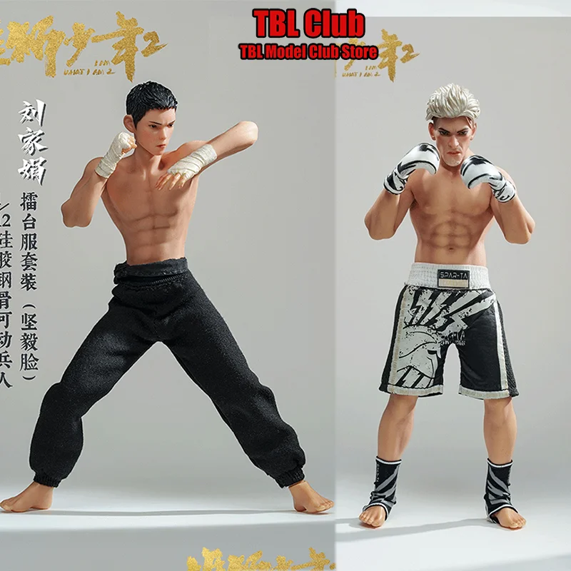 

1/12 Scale Nameless Liu Jiajuan Arrogance Xiao Zhangyang Boxer Match Road to Rise 6-inch Full Set Action Figure Soldier In Stock