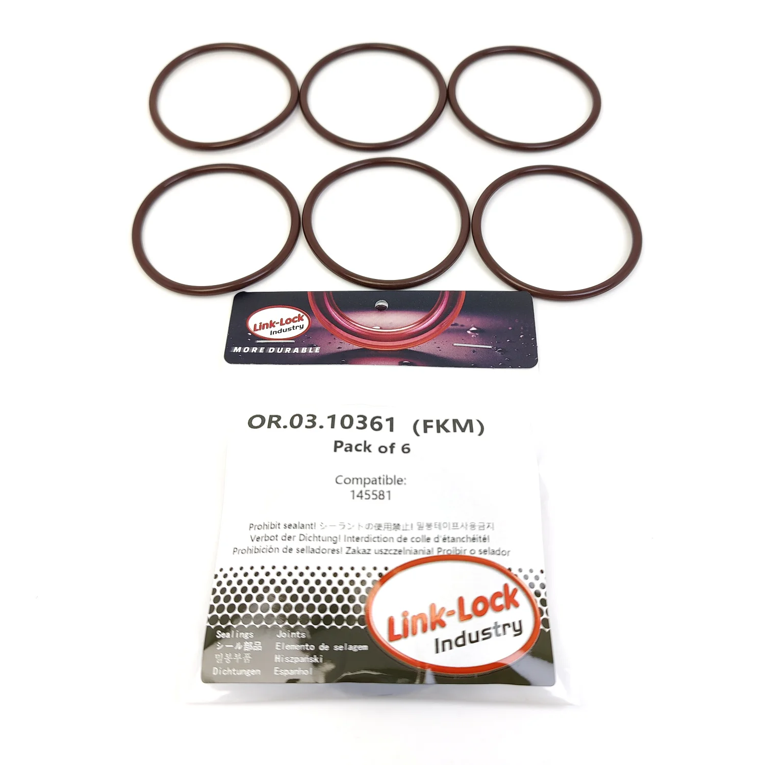 LINK-LOCK 6PCS OR.0…