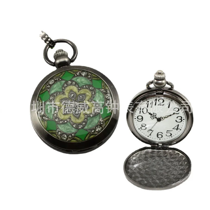 Dostarcz brązowy zegarek kieszonkowy złoty zegarek kieszonkowy antyczny zegarek kieszonkowy antyczny zegarek kieszonkowy z tourbillonem stołowy Retro