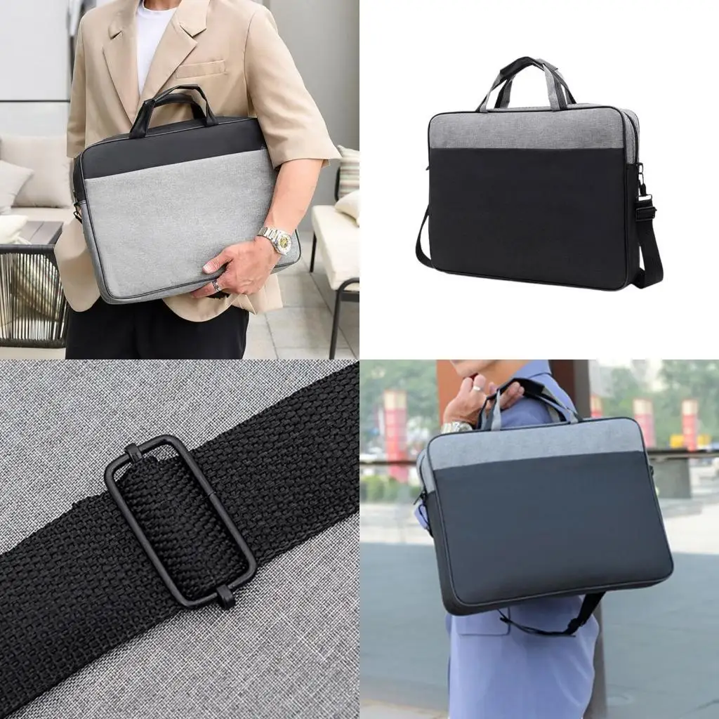 Borsa per laptop in nylon da 15,6/17 pollici per uomini e donne protegge il tuo laptop e accessori 547a