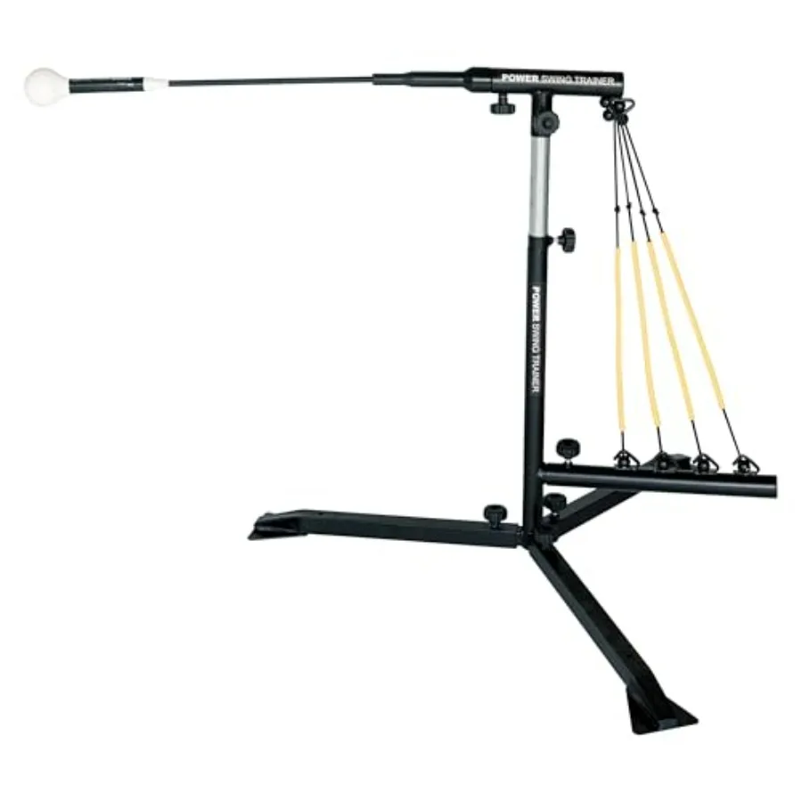 

Power Swing Trainer Black for Golf Training with Durable Material and Enhanced Grip Design