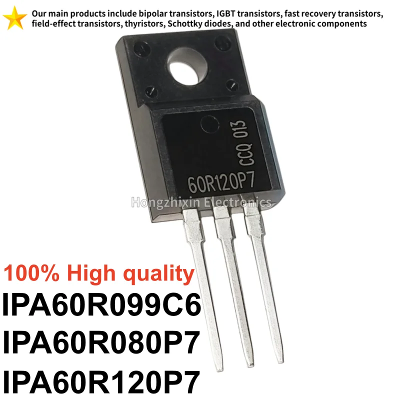 

10 штук в продаже: IPA60R120P7, 60R120P7, IPA60R080P7, 0R080P7, IPA60R099C6, 60R099C6 – МОП-транзисторы TO-220F