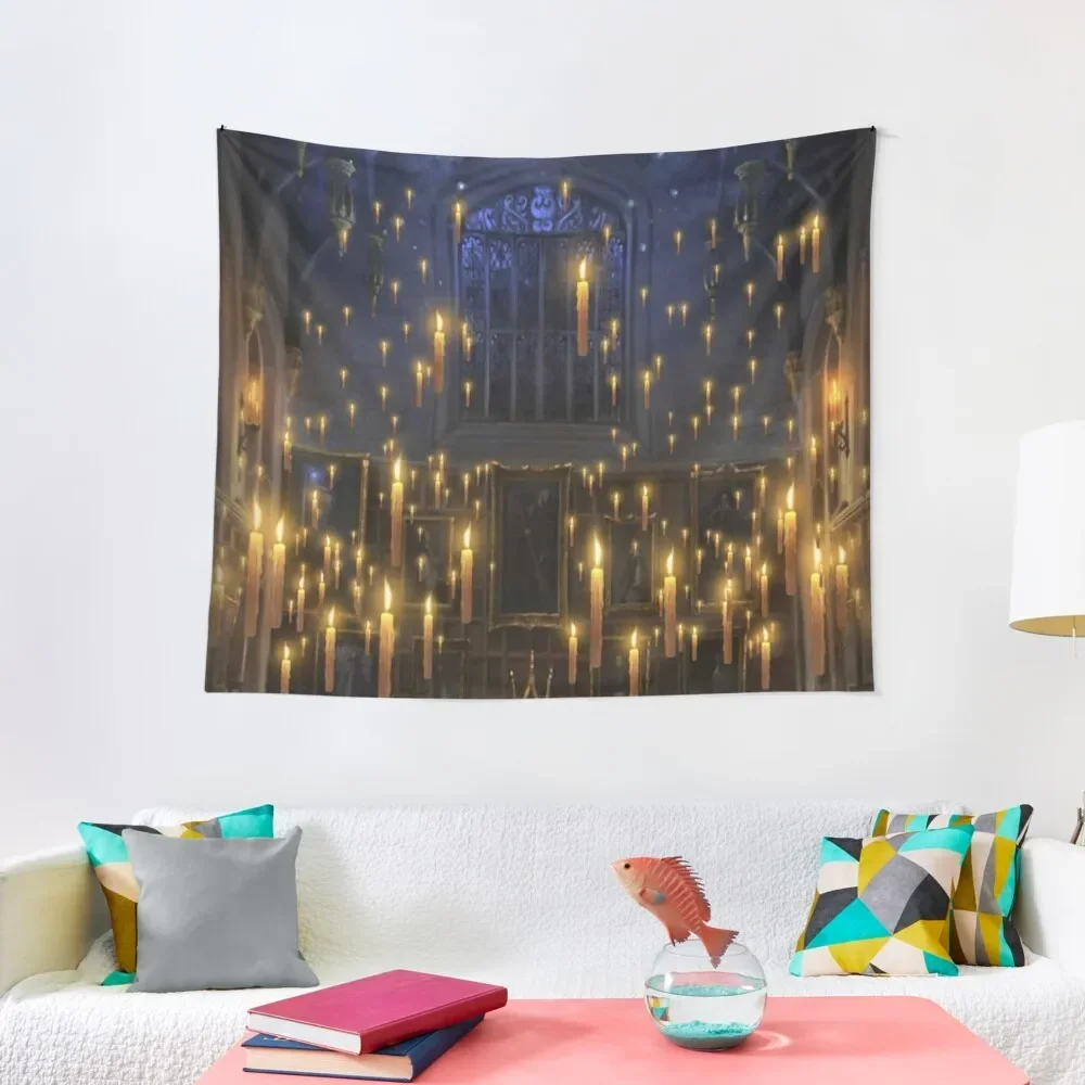 

Moonlight candles Tapestry Wall Decoration Items Decor For Room Aesthetic Room Decor Korean Tapestry