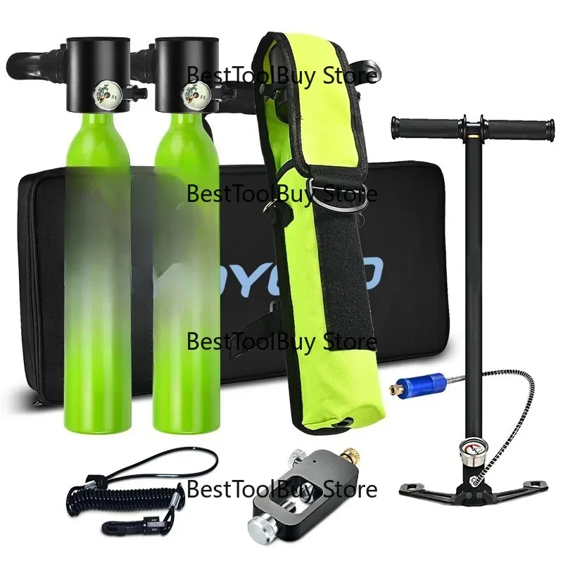 0.5L Mini Scuba Tank Dive Diving Equipment Underwater Breath Cylinder 5-10 Minutes