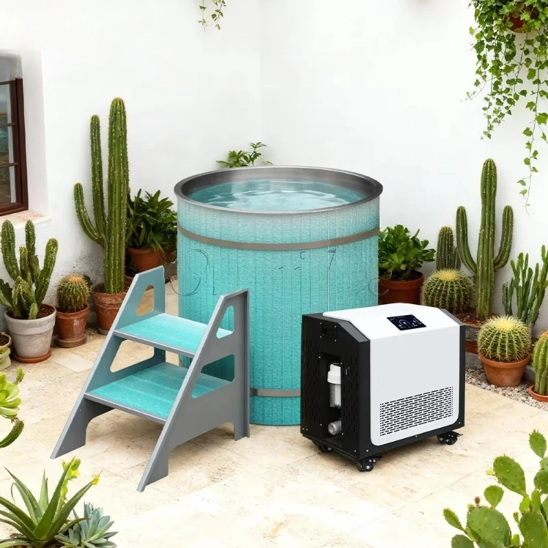 

Комплект холодной ванны для спортзала из нержавеющей стали, охладитель, переменное давление