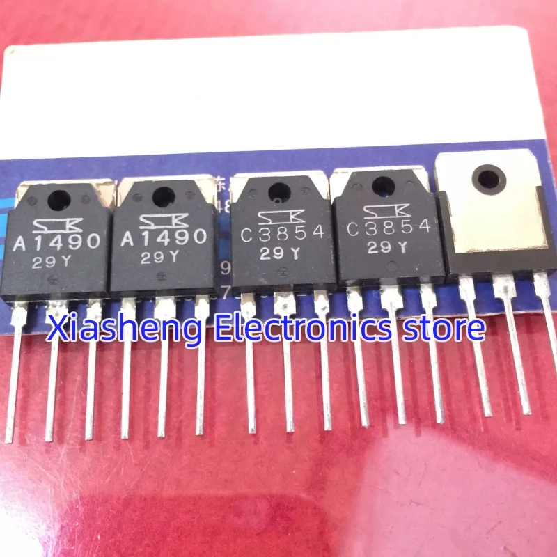 

New Original 2Pairs 2SA1490 A1490 +2SC3854 C3854 TO-3P Audio Amplifier Transistor In Stock