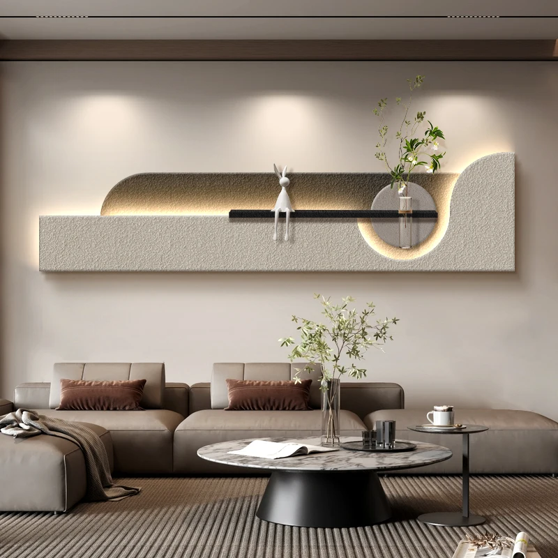 xx-Modern Green Sandstone Painting LED Light For Corridor Living Room Kitchen Table Bedroom Home