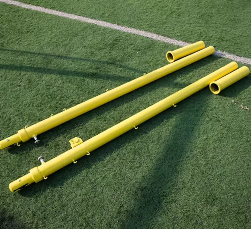 Multi-Purpose Underground Training Badminton and Volleyball Column Portable Field Equipment Badminton Pole