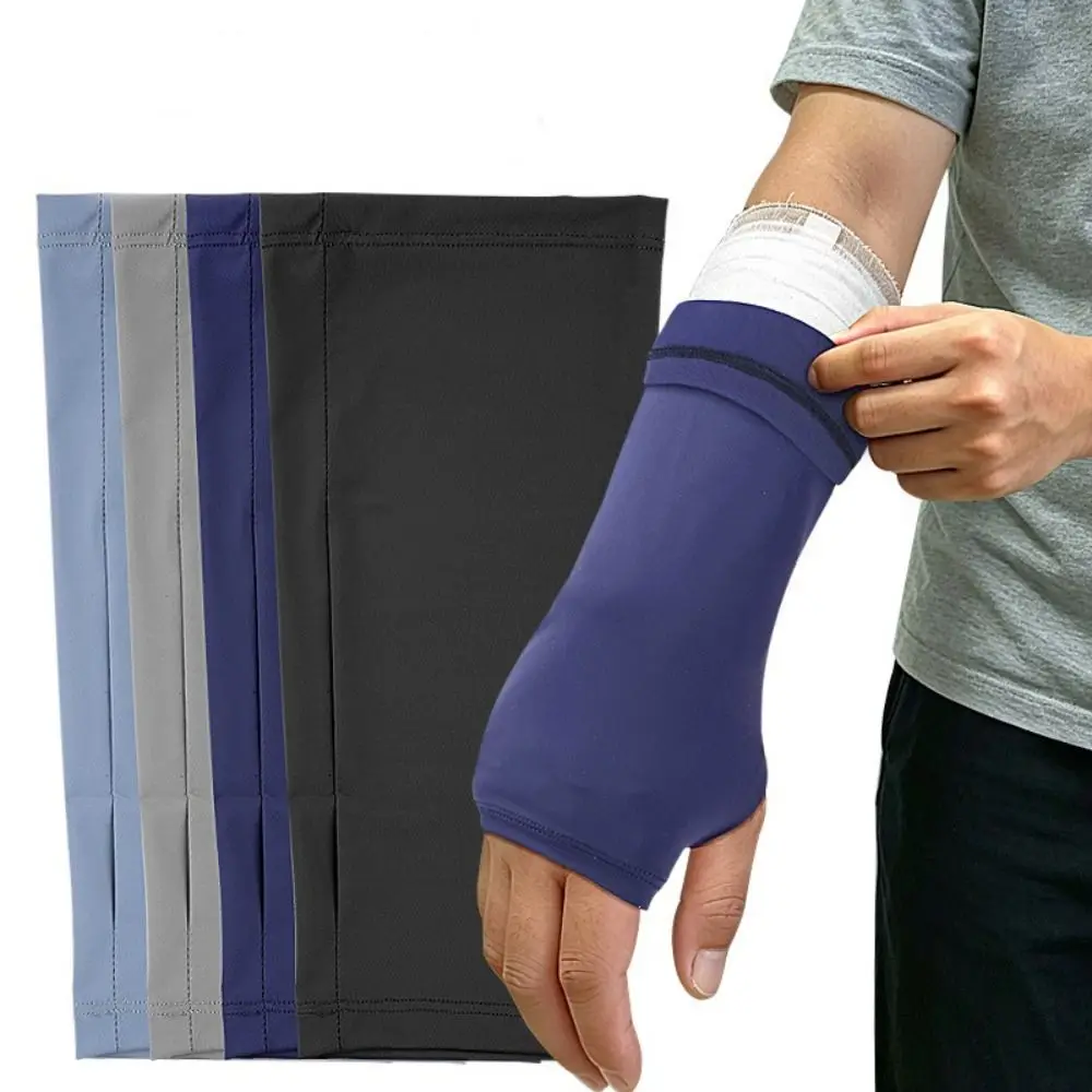Portable Reusable Arm Cast Cover Washable Breathable Cast Protector Elastic Wrist Protection Sleeve Injury Recovery