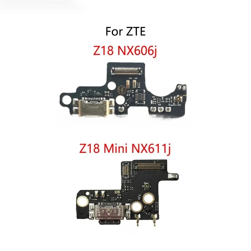 USB Charging Dock Connector Port Socket Jack Charge Board Flex Cable For ZTE Nubia Z18 NX606j Z18 Mini NX611j