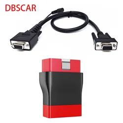 OBD2 Main Cable for Launch DBSCAR 7 DP15 to OBD Male 16Pin OBD1 Extension Adapter for DBSCAR 7 connector or CRP429C CRP423