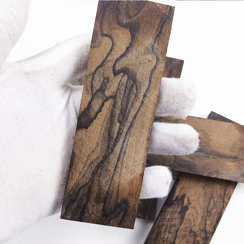 2pieces Ciricote Wood for DIY Knife Handle Scales Blanks Making Material / DIY Handicraft Materials 120x40x10mm view 5