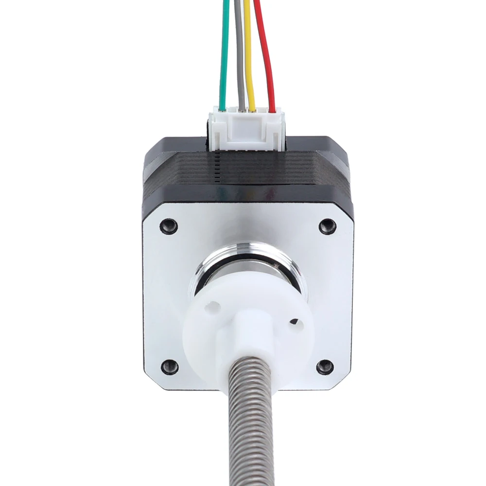 STEPPERONLINE Nema 17 External Linear Stepper Motor 34mm Stack 0.4A Lead 8mm Length 300mm