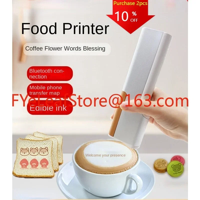 

Handheld Food Gourmet Pattern Gourmet Kitchen Printer