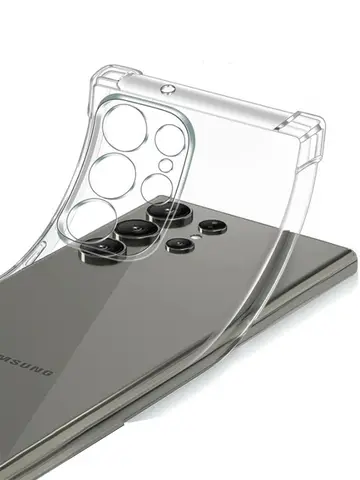 Clear Case For Samsung Galaxy S25 S24 S23 S22 S21 Plus Ultra Shockproof Case A54 A34 A14 A56 A53 A33 A36 A13 A52 A32 A55 Cover