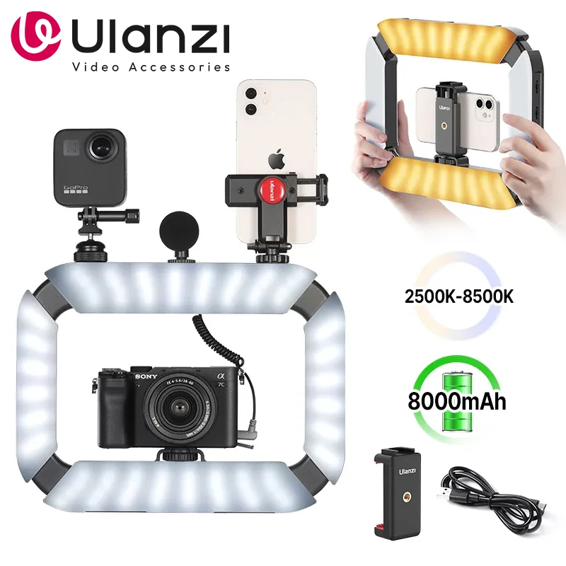 Ulanzi U200 Smartphone Video Rig with LED Light