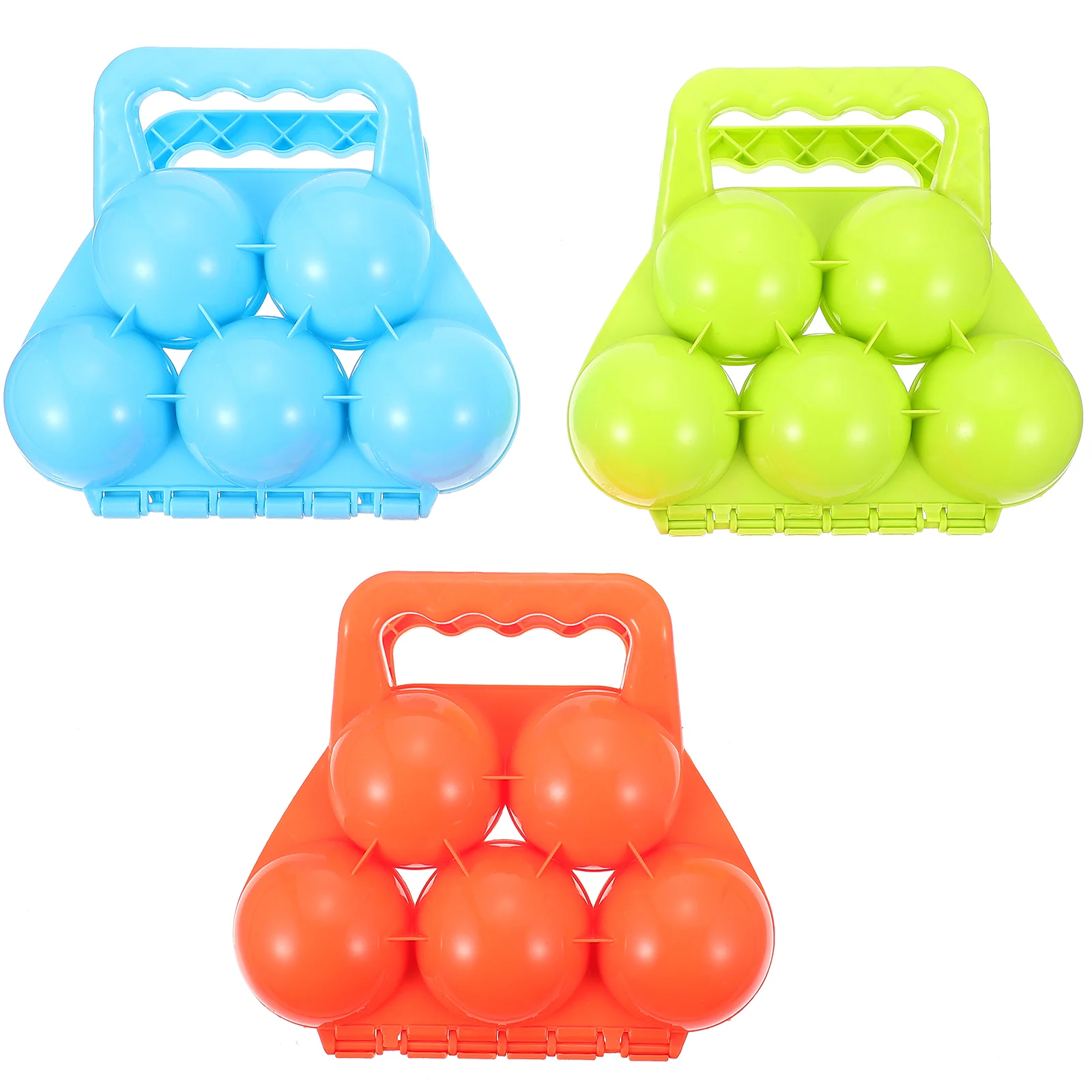 3 Pcs Snowball Clip Plaything Fight Tool Outdoor Winter Toy Clips Field Maker Snowballs