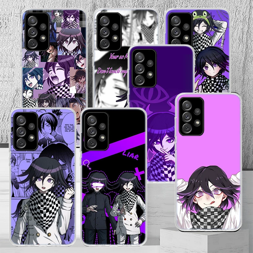 Danganronpa Kokichi Ouma Phone Case Cover For Samsung Galaxy A55 A54 A52 A53 A15 A14 A12 A13 A25 A24 A22 A23 A35 A34 A32 A33 A04