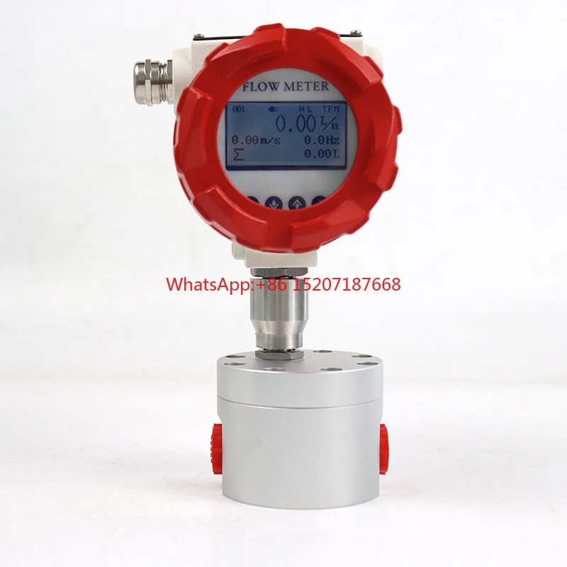 High precision resolution frequency digital micro petrol beer liquid gear flow sensor water for liquid