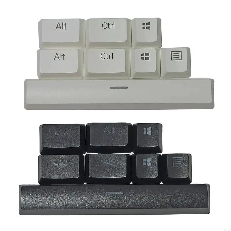2025 New 8 Keys OEM Profile PBT 6U Space Keycap Backlight Keycap For Huntsman Cherry MX Mechanical Keyboard