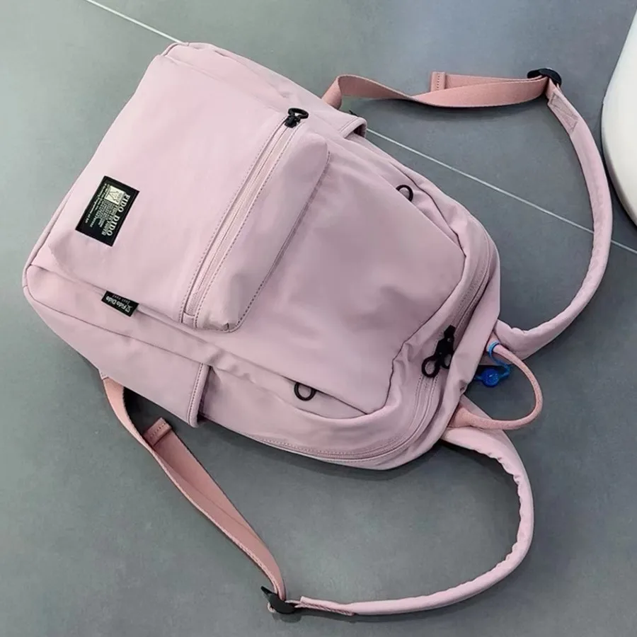 FIDO DIDO nueva mochila para estudiantes bolsa de viaje Simple de moda Oxford impermeable resistente al desgaste antirrobo auténtico 2530-1