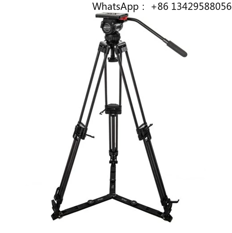 Secced Reach Plus 2 Professional Heavy Duty 11.4KG Payload Video Camcorder Tripod with Fluid Head Broadcast Quality