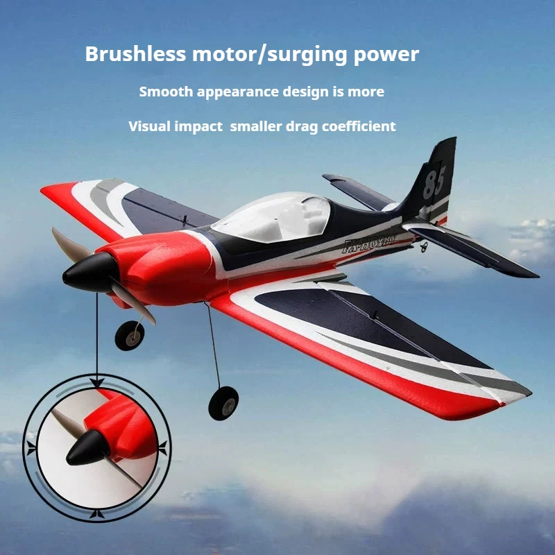 Fx9706 Five Channel Brushless Motor RC Aircraft Model Fixed Wing Outdoor Electric Toy with Foam Anti-Collision Feature for Kids