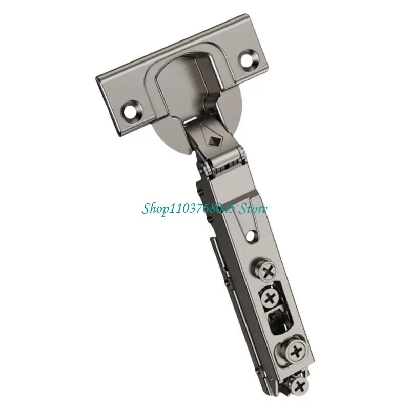 R53F Door Hydraulic Hinges Damper Buffer Soft Close Door Hinges Concealed Cabinet Wardrobe Furniture Hardware Hinges