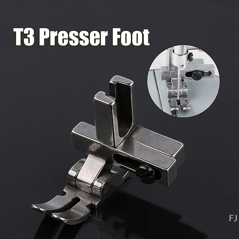 [YU]1Pc Industrial Sewing Machine Parts Multifunctional Presser Foot T-3For Lockstitch Machine Zipper Foot Regular Foot