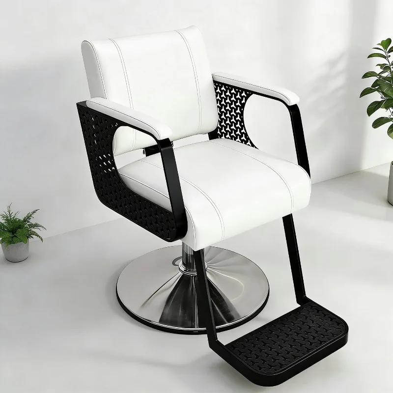 Luxury Hairdresser Barber Chair Facial Salon Equipment Barber Chair Waiting Pedicure Swivel Spa Cadeiras Beauty Salon Furniture