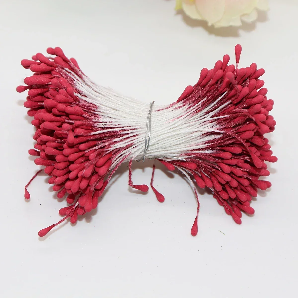 400pcs 1.5mm Mini Stamen Handmade Artificial Flowers For Wedding Party Home Decoration DIY Christmas Scrapbook Accessories