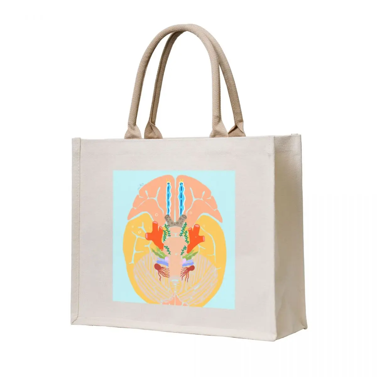 

Brain Coral Tote Bag large size bags personalized tote bag Lady bag