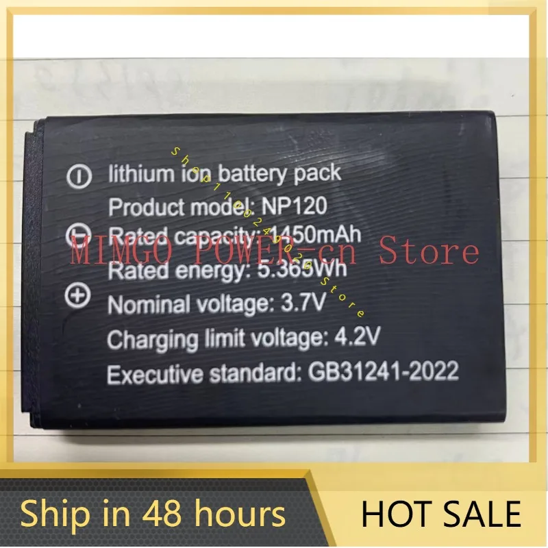 

Новый аккумулятор для аккумулятора мобильного телефона NP120 1450 мАч