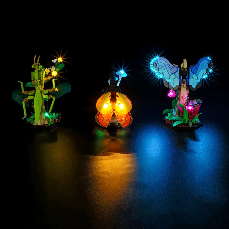 LED Light Kit for 21342 The Insect Collection Building Blocks Lights (NO Blocks Only LED Light) Bricks Lights Set For Kids Gifts