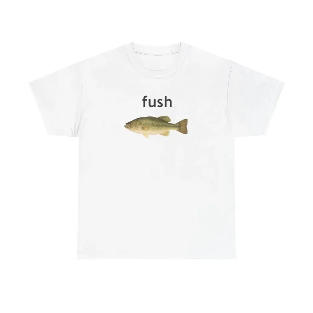 Lustiges Fisch-Meme-T-Shirt Fih Calling Grafik-T-Shirt Retro Vintage T-Shirt Mode Harajuku Kawaii T-Shirt Damen Y2K Kleidung – Detail 5