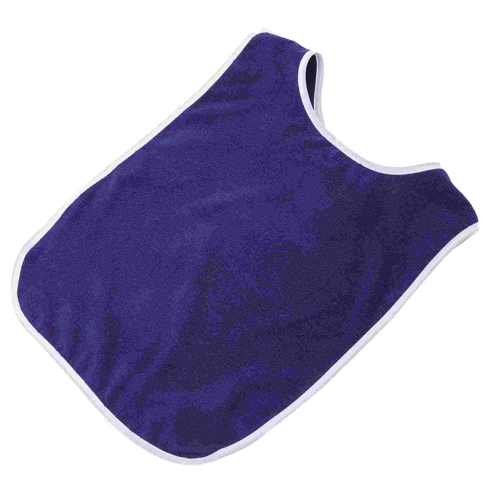 Anti-fouling Apron Waterproof Adult Bib Large Bibs Practical for Seniors Elderly Washed Women Washable Household Eating