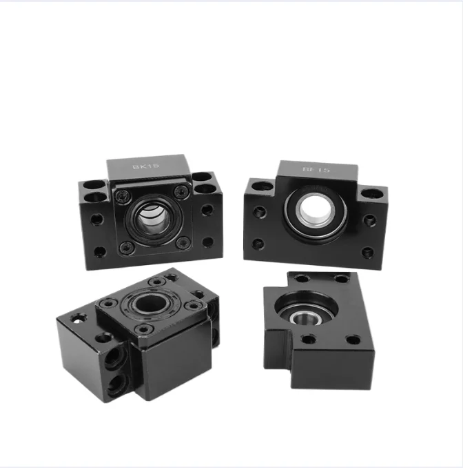 Precision Ball Screw Support Seat BK/BF25 Inner Bore 25mm Fixed Bracket Screw Shaft Bearing Housing