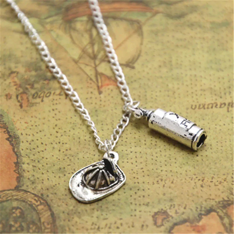 12pcs/lot Firefighter necklace Fireman Charm  pendant