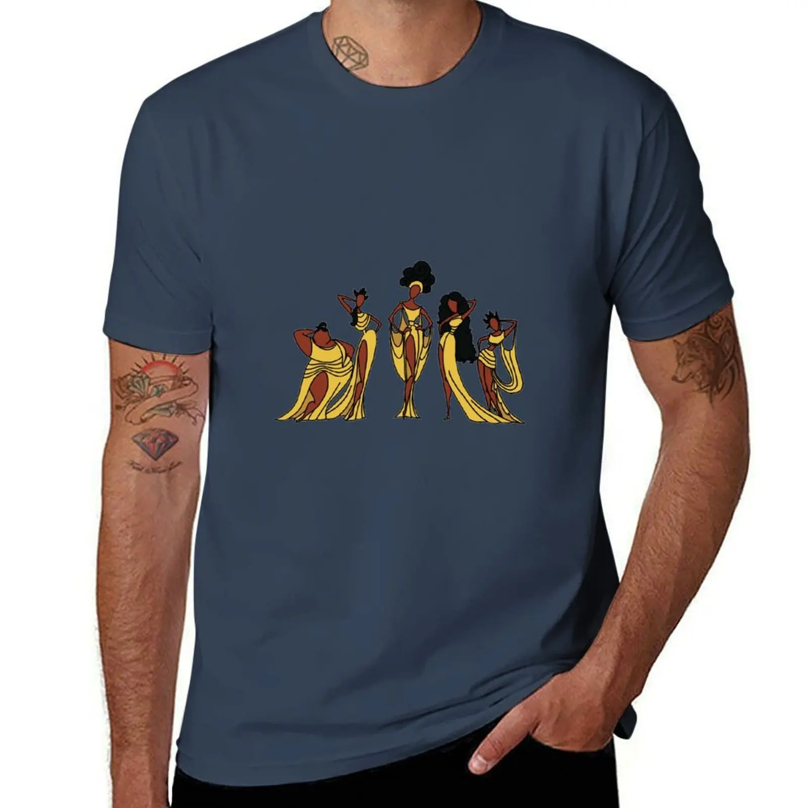 Camiseta The Muses - Hercules, Camiseta Festiva Sencilla