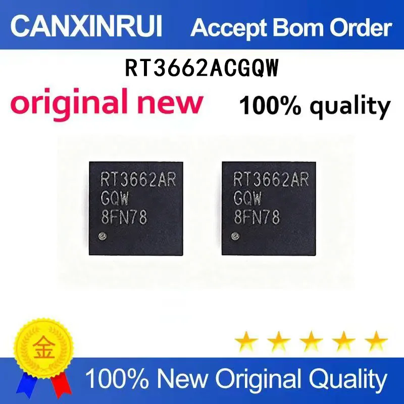 

(5 Pieces) RT3662ACGWW RT3662AC RT3662ARGWW RT3662AR QFN40 spot chip