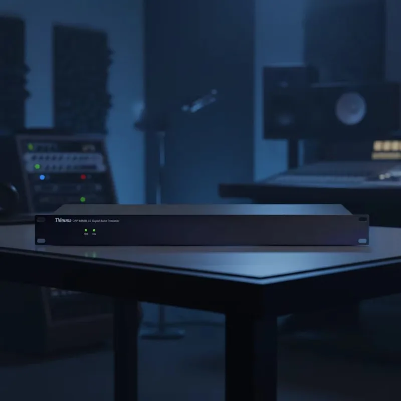 

Профессиональная аудиосистема Thinuna DAP-0808M-SC: 8x8 аналоговый/цифровой аудиопроцессор с USB-звуковой картой и DSP