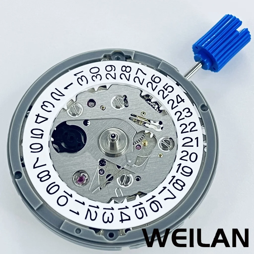 NH35 Automatic Mechanical Movement High Accuracy 24 Jewels Mod Watch Replacement NH35A Date at 3:00