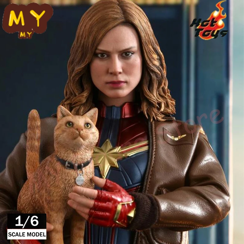 

Original Hot Toys Captain Marvel Dx Action Figure The Avengers 1/6 Ht Mms522 Anime Figure Woman Model Toy Collection Gifts