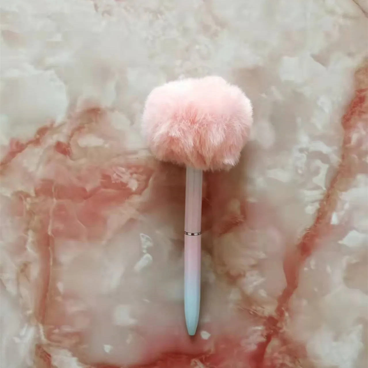 Stylo à bille Fluff, stylo document nickel é, 50 pièces