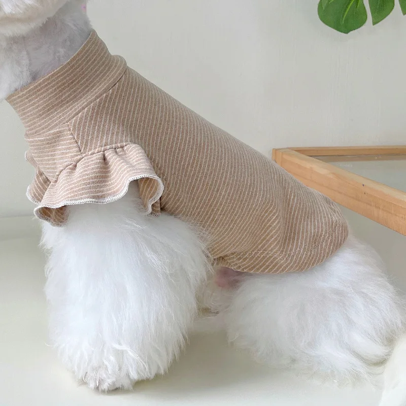 

Cat Puppy Clothes Pajamas Summer Dog Shirt Bichon Maltese Poodle Yorkie Pomeranian Schnauzer Pet Clothing Small Dog Costume Vest