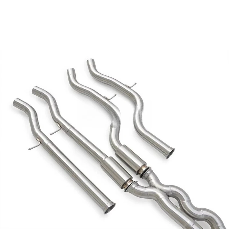 

Mid Section Muffler for M3/M4 F80 F82 F83 S55 3.0T 2015-2019 Stainless Steel Mirror Polished Performance Racing Exhaust System