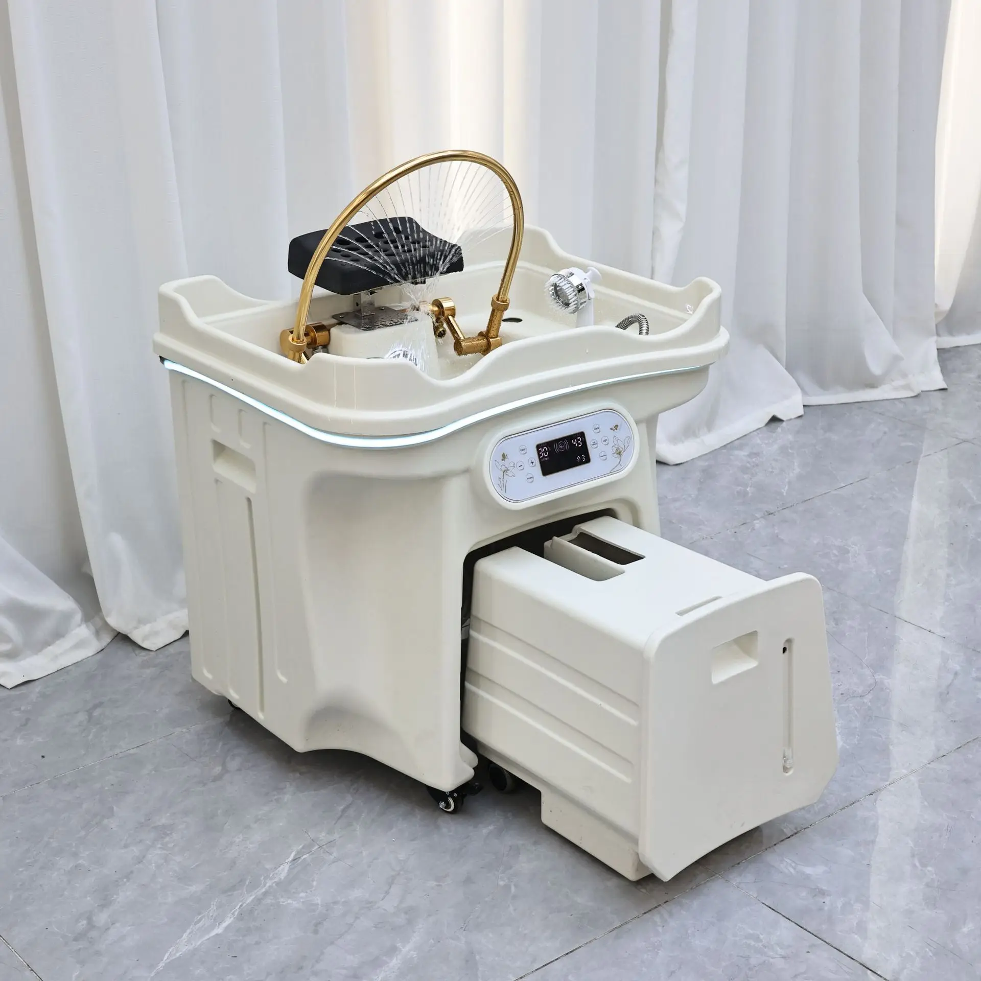 Factory Direct 2026 Top Rated Water Storage Head Basin Free of water connection Movable Head Therapy Instrument numerical