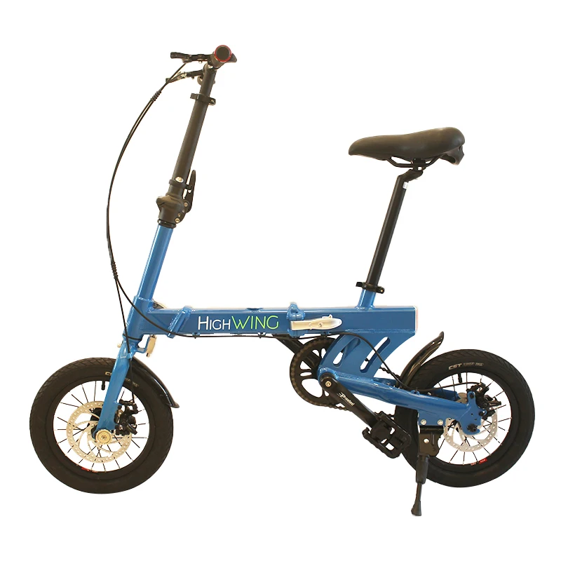 

Aluminum Mini Bike for Adults, Put the Trin the subway, Adjust Seat, Fixed Gear, 14in, 185cm, New