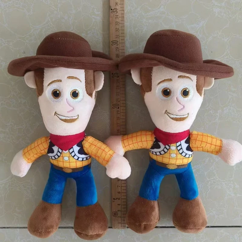 Cartoon Toy Story Woody Plüschtierpuppe Niedliche Lightyear Jessie Cartoon Anime Charm Rucksack Niedliche schöne Puppe Dekoration Geschenke